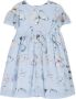 Patachou Jurk met ruche Blauw - Thumbnail 2