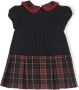 Patachou Jurk met tartan ruit Blauw - Thumbnail 1