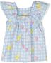 Patachou Jurk met vierkante hals Blauw - Thumbnail 2