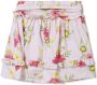 Patachou Mini-rok met bloe print Roze - Thumbnail 2