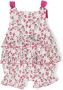 Patachou Romper met bloe print Wit - Thumbnail 2