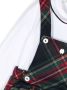 Patachou Romper met tartan ruit Blauw - Thumbnail 3