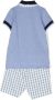 Patachou Shorts en poloshirt Blauw - Thumbnail 2