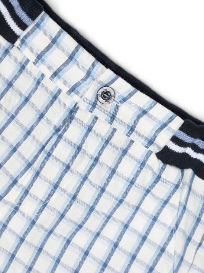 Patachou Shorts en poloshirt Blauw