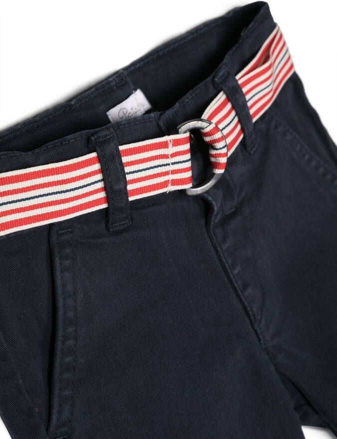 Patachou Shorts met ceintuur Blauw