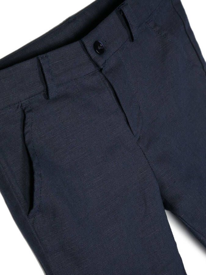 Patachou Slim-fit broek Blauw