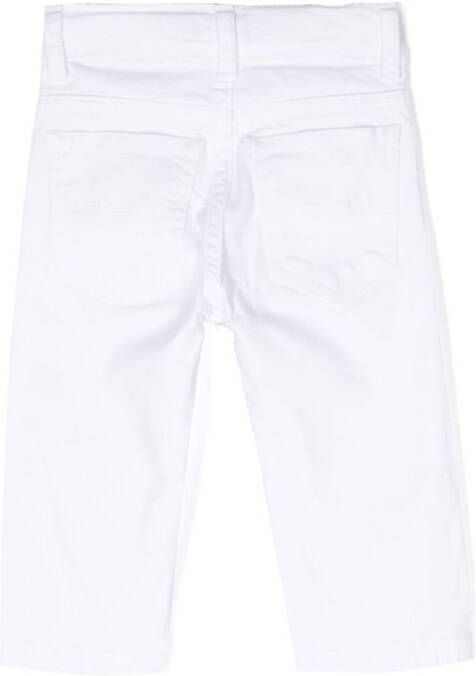 Patachou Slim-fit broek Wit