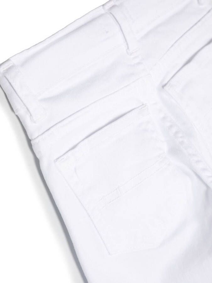 Patachou Slim-fit broek Wit