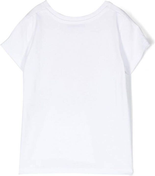 Patachou T-shirt met grafische print Wit