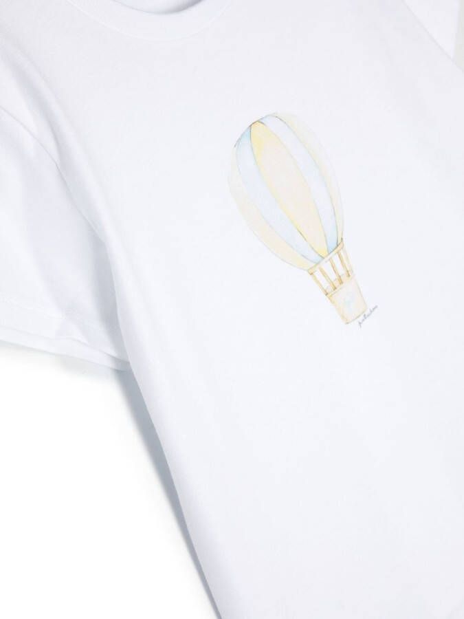 Patachou T-shirt met grafische print Wit