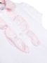 Patachou T-shirtjurk met ruchemouwen Roze - Thumbnail 3