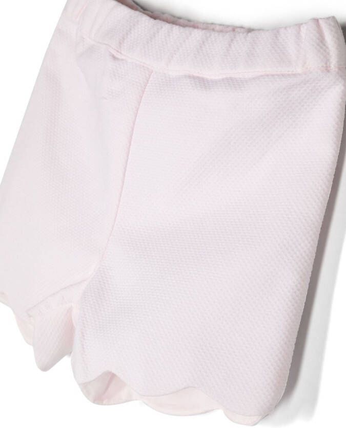 Patachou Tweedelige set met gewelfde afwerking Roze