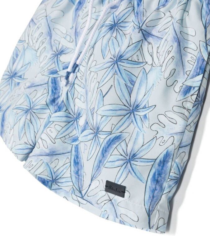 Patachou Zwembroek met jungleprint Blauw