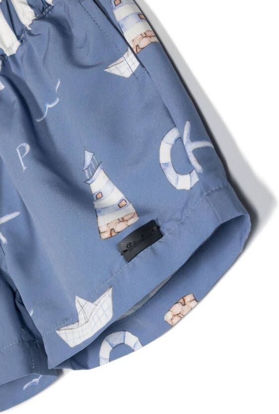 Patachou Zwembroek met logopatch Blauw