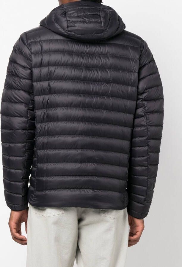 Patagonia Donsjack met logopatch Zwart