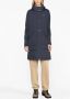 Patagonia Downdrift logo-patch parka coat Blauw - Thumbnail 2