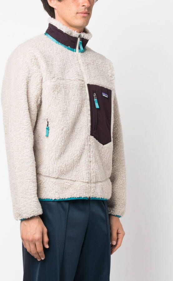 Patagonia Jack van imitatielamswol Beige