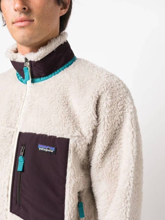 Patagonia Jack van imitatielamswol Beige