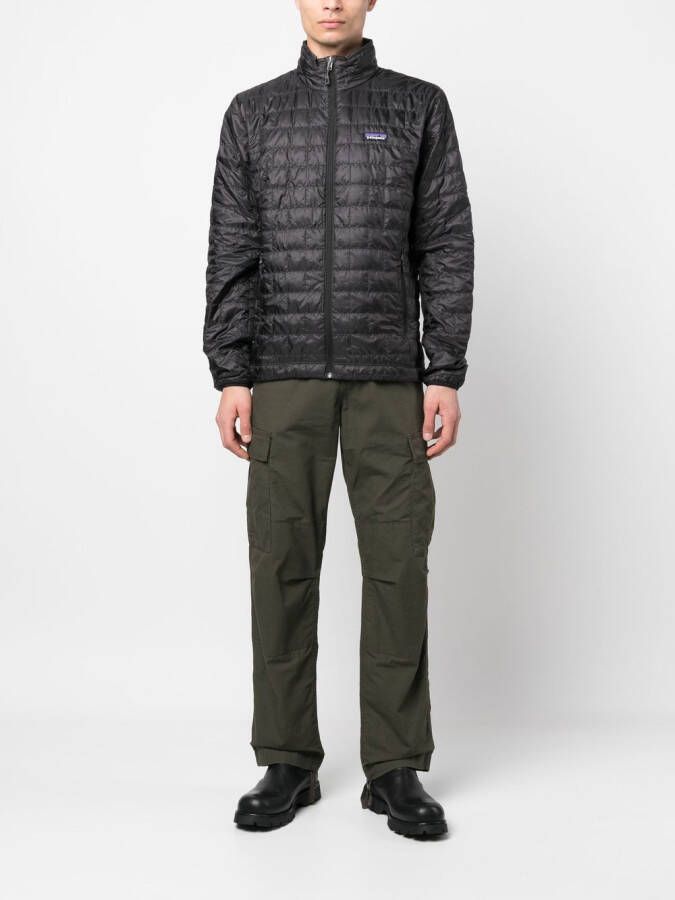 Patagonia Jack met logopatch Zwart
