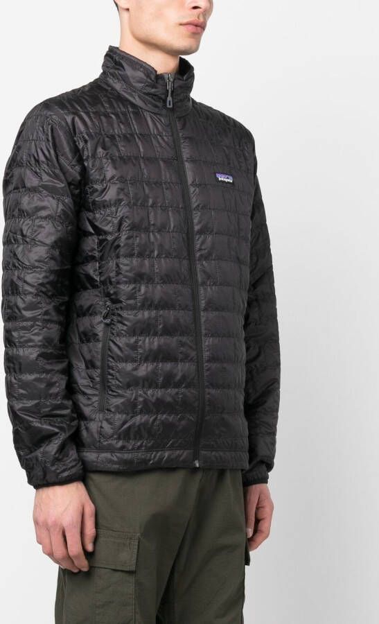 Patagonia Jack met logopatch Zwart