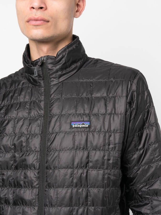 Patagonia Jack met logopatch Zwart