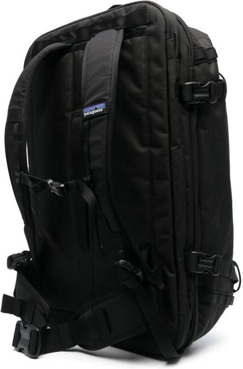 Patagonia Rugzak met logoprint Zwart