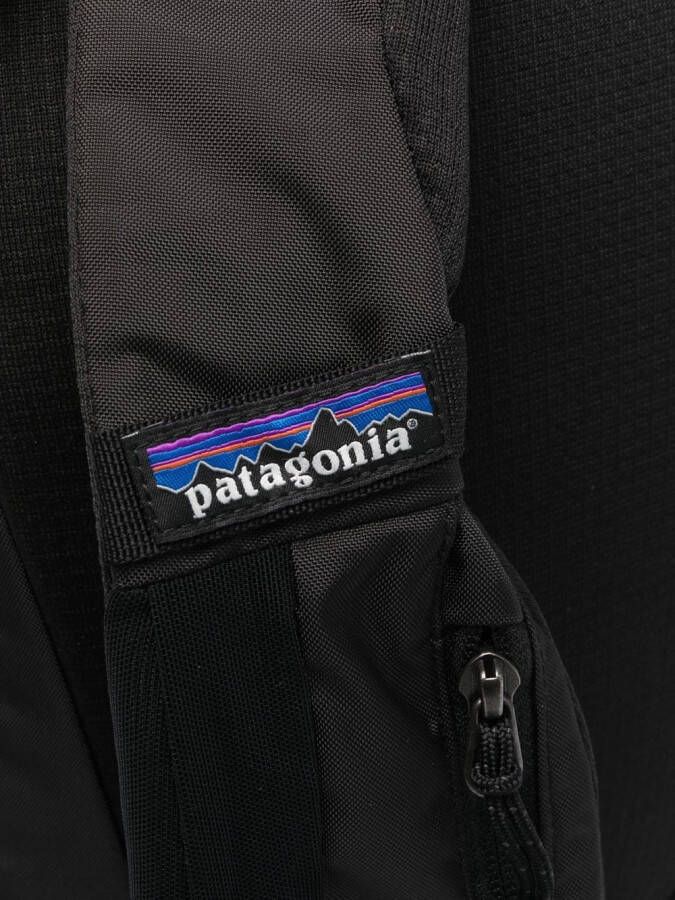 Patagonia Rugzak met logoprint Zwart