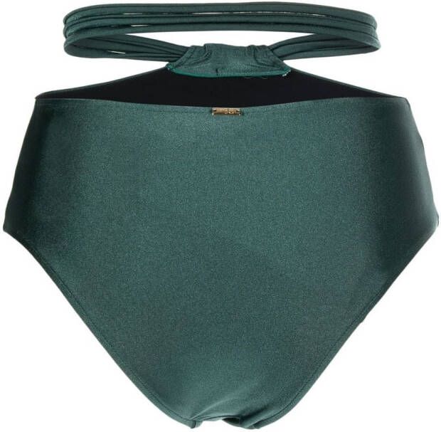 PatBO High waist bikinislip Groen