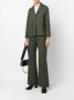 Patou Blazer met enkele rij knopen Groen - Thumbnail 2