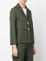 Patou Blazer met enkele rij knopen Groen - Thumbnail 3