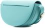 Patou Leren schoudertas Blauw - Thumbnail 3