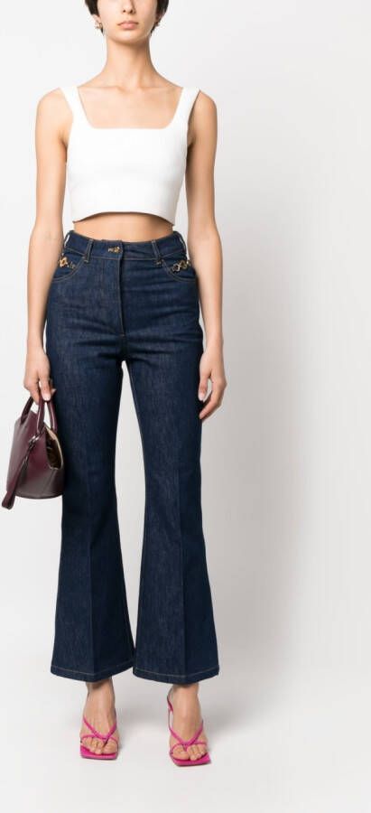 Patou Flared jeans Blauw