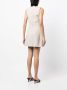Patou Mini-jurk met logo jacquard Beige - Thumbnail 4