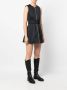 Patou Mouwloze mini-jurk Zwart - Thumbnail 3