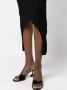 Patou Midi-jurk met open rug Zwart - Thumbnail 5