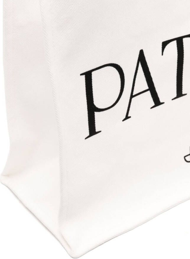 Patou shopper met logoprint Beige