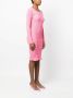Patou Gesmockte mini-jurk Roze - Thumbnail 3