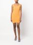Patou Mini-jurk met textuur Oranje - Thumbnail 2