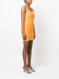 Patou Mini-jurk met textuur Oranje - Thumbnail 3