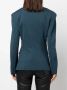 Patrizia Pepe Blazer met dubbele rij knopen Blauw - Thumbnail 4