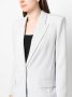 Patrizia Pepe Blazer met enkele knoop Grijs - Thumbnail 5