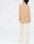 PATRIZIA PEPE Elegante Lange Beige Blazer Jas Beige Dames - Thumbnail 3