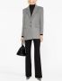Patrizia Pepe Blazer met enkele rij knopen Grijs - Thumbnail 2