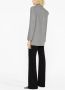 Patrizia Pepe Blazer met enkele rij knopen Grijs - Thumbnail 4