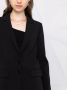 Patrizia Pepe Blazer met enkele rij knopen Zwart - Thumbnail 3
