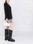 Patrizia Pepe Blazer met enkele rij knopen Zwart - Thumbnail 4