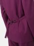 Patrizia Pepe Blazer met twee knopen Paars - Thumbnail 5
