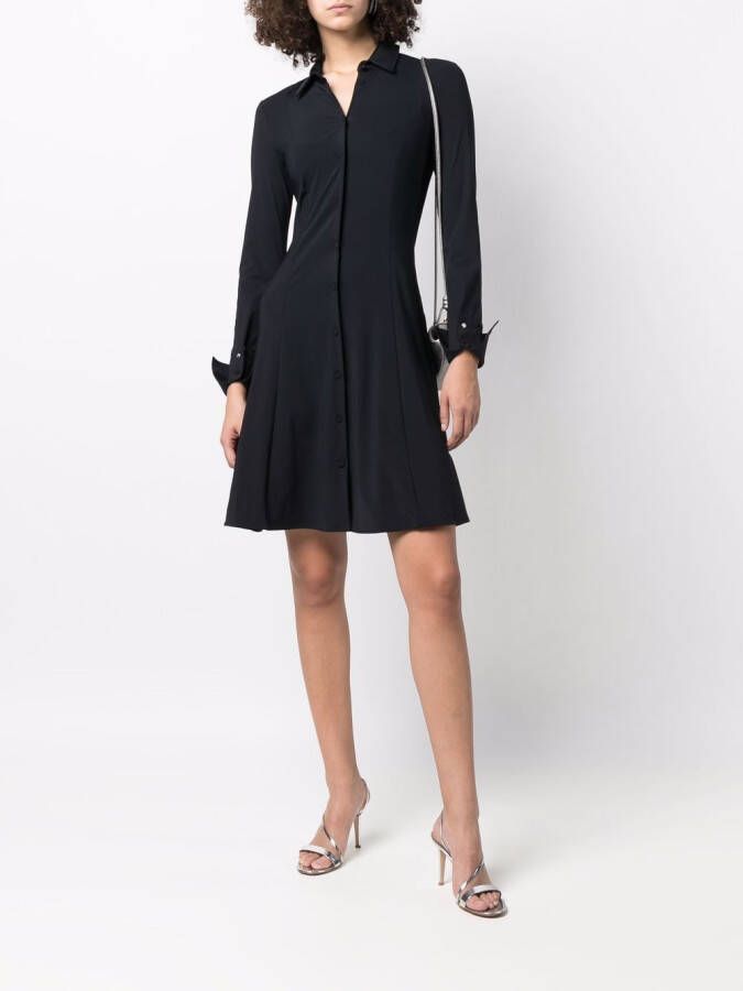 Patrizia Pepe Button-down jurk Zwart