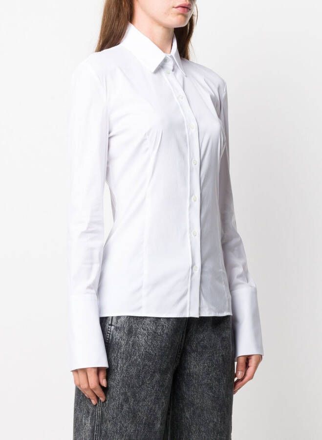 Patrizia Pepe Button-up blouse Wit