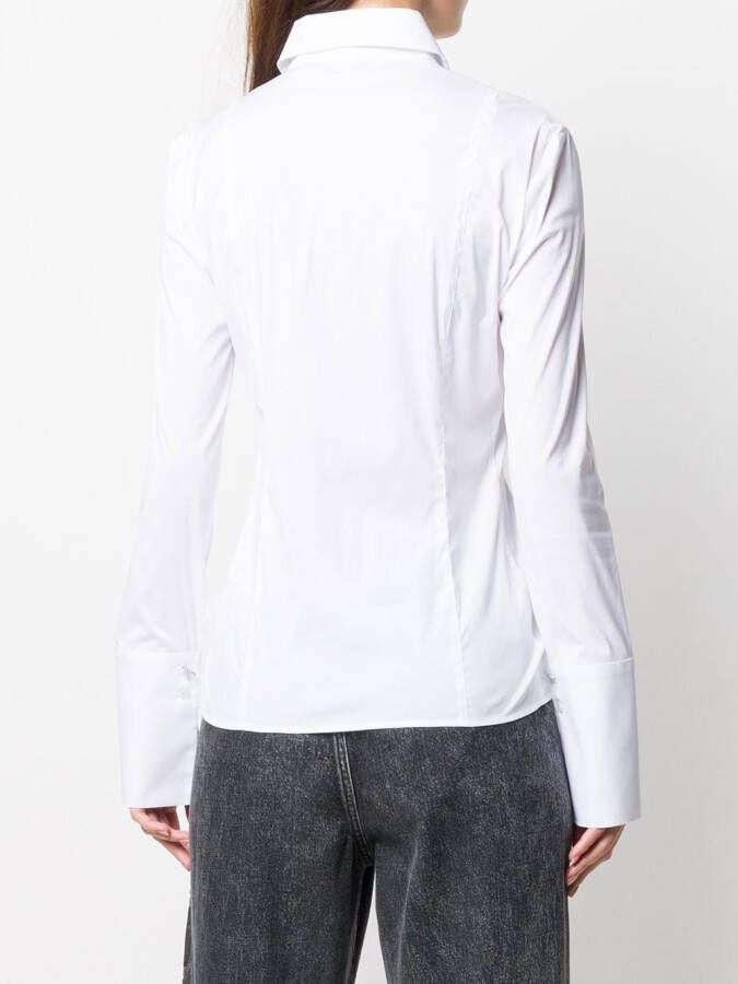 Patrizia Pepe Button-up blouse Wit